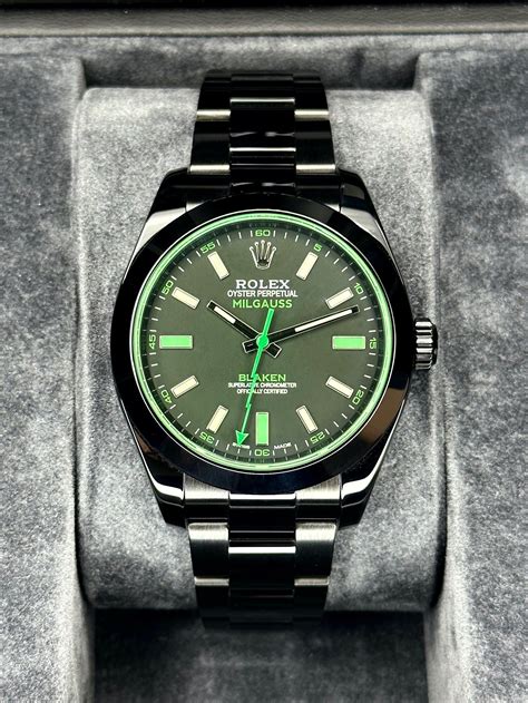 dlc rolex milgauss|Rolex Milgauss price list.